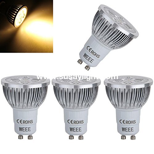 4 GU10 LED Warm White